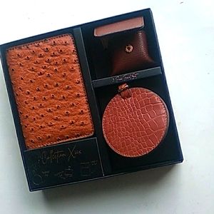 Cardholder,headphone case ,keychain  wallet travel set